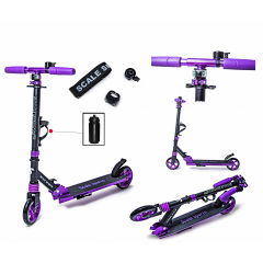 Двухколесный Самокат Scale Sports SS-41, складной, ручной тормоз, Led-фонарик Violet (521737276) Южноукраинск