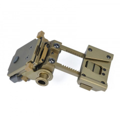 NVG крепление для ПНВ Wilcox L4G24 DOVETAIL интерфейс Ласточкин хвост для NV8000 NV8160 PVS-15/18/21/31 Золотистый (100986) Мукачево