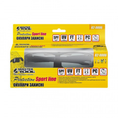 Очки открытые Mastertool Sportline BLACK ANTI-SCRATCH (82-0006) Житомир