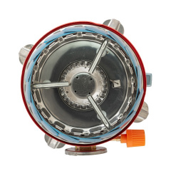 Плита туристическая газовая с пьезоподжигом MASTERTOOL 2,8 кВт Silver and Red (44-5104) Київ