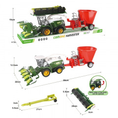 Детский комбайн Yufeng 54х22х12,5 см Разноцветный (153368) Киев