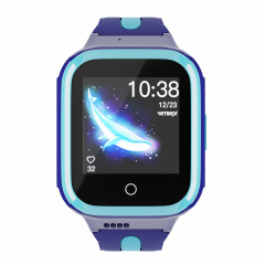 Детские водонепроницаемые GPS часы с видеозвонком MYOX MX-70BW 4G Синий Луцк