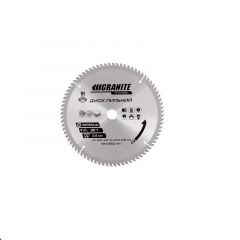 Диск пильный для дерева GRANITE 230х22.2х80Т 8000 об/мин (5-23-080) Кременец