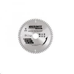 Диск пильный для дерева с твердосплавными напайками GRANITE 200х32х60Т адаптер 32-30/32-25.4 7600 об/мин (5-20-060) Тернополь