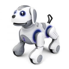 Песик на радиоуправлении Yufeng Smart robot dog 3,7 V White with Gray (152534) Киев