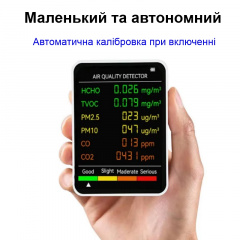 Анализатор качества воздуха Nectronix M8 с аккумулятором (101137) Київ
