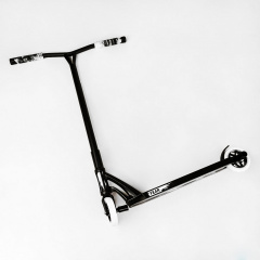 Самокат трюковый Best Scooter FEAR SCS система пеги алюминиевый диск и дека колёса PU 100 кг Black and grey (112899) Днепрорудное