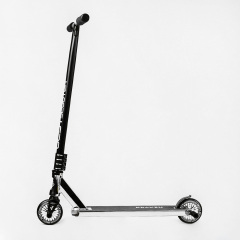Самокат трюковый алюминиевый диск и дека Best Scooter Kraken HIC-система пеги 100 кг Black and white (112910) Бердичев