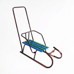 Сани Yufeng Снежный барашек 96x42 см Бордовый (163929) Дніпро