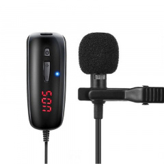 Беспроводной микрофон для телефона смартфона петличный Nectronix WM-50 до 50 м (100672-1) Городок