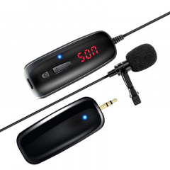 Беспроводной микрофон для телефона смартфона петличный Nectronix WM-50 до 50 м (100672-1) Городок