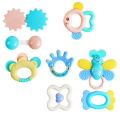 Набор погремушек Yufeng Baby Toys 8 шт Multicolor (112151) Калуш