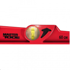 Уровень каменщика ударный MASTERTOOL 60 см с зеркалом 2 капсулы 0.5 мм/м 0.03° (33-0602) Братське