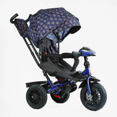 Детский велосипед трехколесный BestTrike USB Bluetooth 10/8" Dark blue (145111) Акимовка
