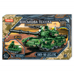 Конструктор Teko Военная техника 420 деталей танк и РСЗО Green (151434) Нововолинськ