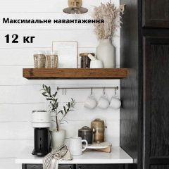 Набор настенных лофт полок Urbanset 40 × 17 × 4 см 2 шт J54K4 Геническ