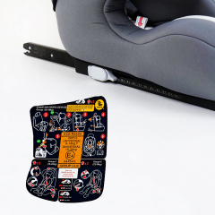 Детское автокресло универсальное JOY ISOFIX 1/2/3 9-36 кг Grey and white 80460 Київ