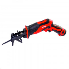 Пила сабельная аккумуляторная MPT 12 В Li-ion 2 Ач 0-2900 об/мин 50/4 мм Red (MCRS1203.A1) Гайсин