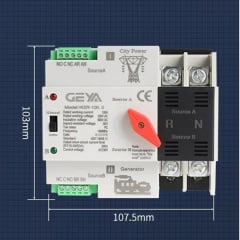 Автомат ввода резерва Geya W2R-2P-63 DIN (101063) Долина