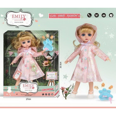 Кукла с аксессуарами Emily 32 см Разноцветный (135835) Володарськ-Волинський