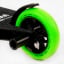 Самокат трюковый Best Scooter FEAR SCS система пеги алюминиевый диск и дека колёса PU 100 кг Black and green (112902) Дніпро