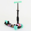 Самокат Best Scooter PU светящиеся колеса 5 в 1 Flowers 54 х 14 см Разноцветный (84219) Кам'янка-Дніпровська