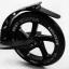 Самокат двухколесный складной амортизатор Best Scooter PU колеса 100 кг Black and red (105585) Кам'янка-Дніпровська