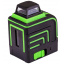 Уровень лазерный MASTERTOOL 10м ±0,2мм/м 2 гол H/V/H+V H360°/V110° ±3°GREEN/510нм (30-1906) Луцк