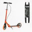 Самокат двухколесный Best Scooter PU 200 мм 1 амортизатор Orange with Black (150407) Орехов