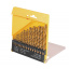 Набор сверл для металла MASTERTOOL 19 шт HSS 1 - 10 мм plastic box ТИТАН (11-0219) Самбір