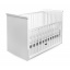 Кроватка деревянная с ящиком Наталка Тучка 120 х 60 см White (149632) Тернопіль
