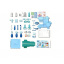 Игровой набор врача Chengmei Toys Medical Station 40 х 17 х 55 см Blue (149079) Покровск