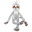 Ночник Tongle Toys Линивец 18х16.5х30 см Серый (140665) Прилуки