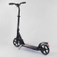 Самокат алюминиевый Best Scooter с PU колесами, 2 аммортизаторами Black/Red (92087) Броди