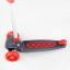 Самокат трехколесный свет деки и колес съёмный руль Best Scooter MAXI 60 кг Red and grey (114443) Владимир-Волынский