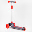 Самокат трехколесный свет деки и колес съёмный руль Best Scooter MAXI 60 кг Red and grey (114443) Владимир-Волынский