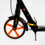 Двухколесный складной самокат алюминий дисковый тормоз амортизаторы Best Scooter Factor 100 кг Black (118489) Чернигов