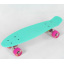 Скейт Пенни борд Best Board Turquoise Бирюзовый (74182) Киев
