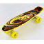 Скейт Пенни борд со светящимися PU колёсами Best Board Paints 70 кг Разноцветный (74538) Киев