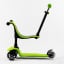 Самокат-велобег Best Scooter 3 в 1 колеса PU со светом сидение родительская ручка 50 кг Green (106696) Южноукраинск
