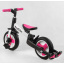 Велосипед-трансформер детский родительская ручка съемные педали Best Trike 10" Black and Pink (105226) Доманёвка