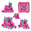 Роликовые коньки Best Roller 26-28 15-16.5 см Pink (153146) Новояворівськ