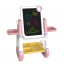 Мольберт детский TK Union Group Drawing Board Glow 73х34х90 см Розовый (143269) Гуляйполе