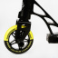 Самокат трюковый пеги алюминиевый диск и дека колёса Best Scooter Reactor HIC-система PU Black and yellow (112771) Энергодар