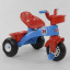 Трехколесный велосипед корзинка багажник Pilsan 50 кг Red and blue (78221) Херсон