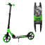 Самокат двухколесный Best Scooter PU колеса 1 амортизатор Black and Green (147565) Черкассы