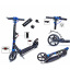 Двухколесный самокат Scale Sports SS-52, складной, ручной тормоз, Led-фонарик Dark blue (1296360217) Петрове