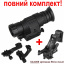 Комплект монокуляр ночного видения ПНВ Nectronix CL27-0008 и крепление на шлем Rhino mount (100856-860) Броды