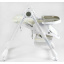 Стульчик для кормления Joy ПВХ 4 колеса White and Beige (145030) Тернопіль