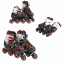 Ролики Best Roller L 39-41 Черно-красный (166589) Королёво